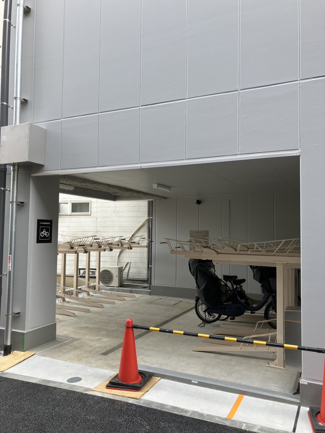 駐輪場の様子